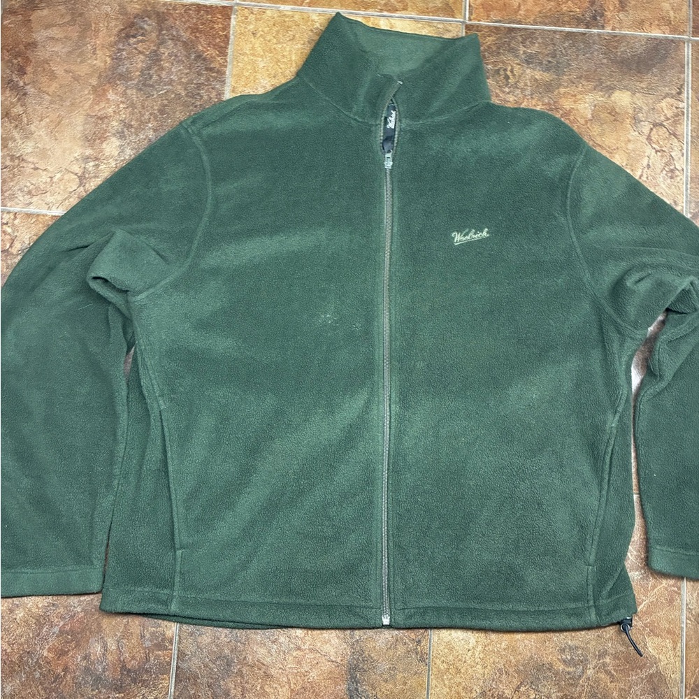 Woolrich Hunter Dark Green Fleece Jacket